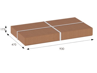 Банкетка Оливия экокожа (43х90х43) в классическом стиле, экокожа молочный, белый ясень