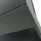 Стол журнальный BeautyStyle 26 (46,5х110х60) в стиле техно, графит темный u961, черное