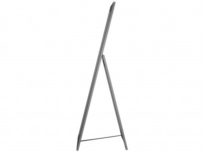 Зеркало напольное BeautyStyle 8 (138х35х45) в классическом стиле, серый графит