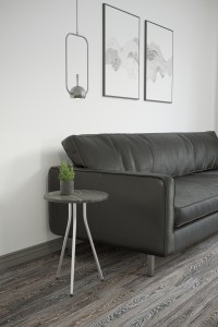 Стол журнальный Слай (50х34,5х34,5) в скандинавском стиле, черный мрамор Стол журнальный Слай (50х34,5х34,5) в скандинавском стиле, черный мрамор