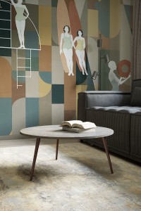 Стол журнальный Рикон (36х80х80) в скандинавском стиле, гранж Стол журнальный Рикон (36х80х80) в скандинавском стиле, гранж