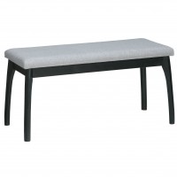 Скамья для прихожей мягкая (50х100х40) в классическом стиле, серый,венге Скамья для прихожей мягкая (50х100х40) в классическом стиле, серый,венге