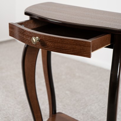 Консоль Элегант Л (76х82х37) в классическом стиле, орех