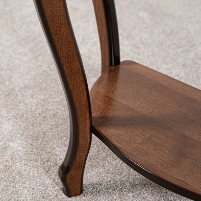 Консоль Элегант Л (76х82х37) в классическом стиле, орех