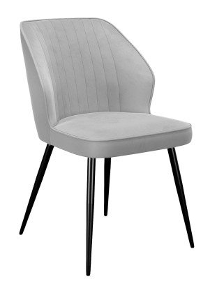 Стул DikLine 222M B22 GREY, ножки черные