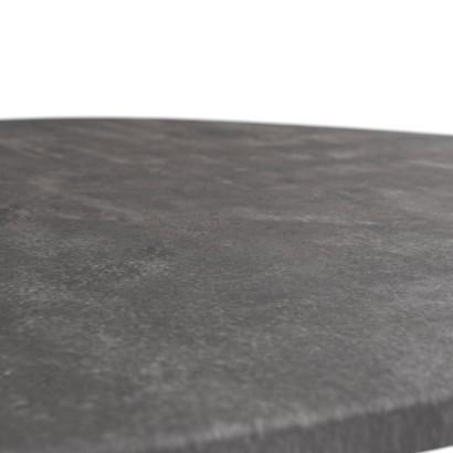 Стол журнальный Лючия 7101 (37х69,5х68,5) в стиле лофт, мокрый асфальт, черный