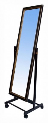 Зеркало напольное В (137х42,5х35) в классическом стиле, венге