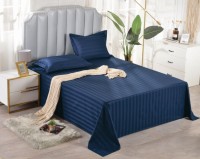 Простынь страйп-сатин PRST-55, 160x220  арт. PRST-55