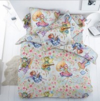 Комплект постельного белья КПБ Детский Поплин DL-34 Волшебницы арт. 13043 DL-34