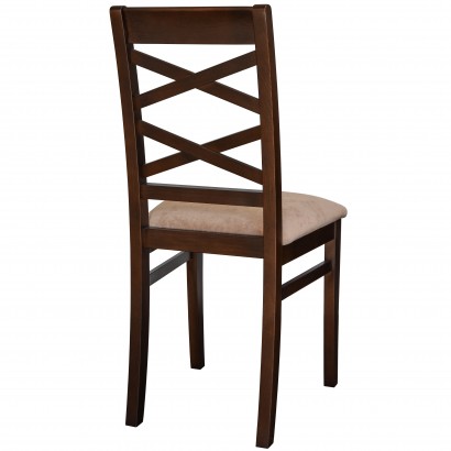 Стул Араго (92,5х40х41) в классическом стиле, орех, капучино