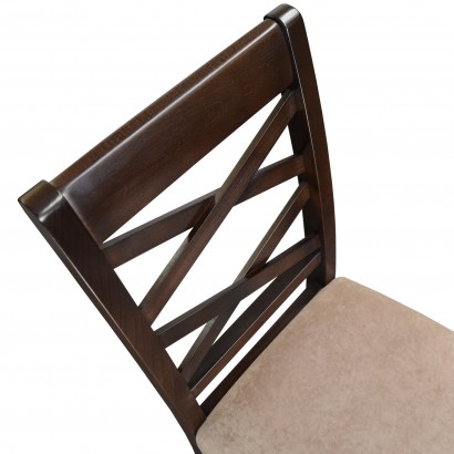 Стул Араго (92,5х40х41) в классическом стиле, орех, капучино