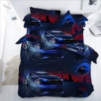 Комплект постельного белья КПБ Детский Поплин DL-35 Форсаж арт. 13027-1 DL-35