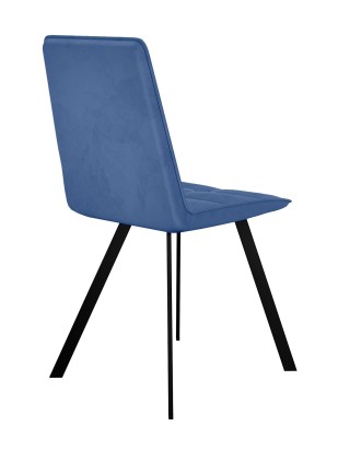 Стул DikLine 280 B8 BLUE, ножки черные