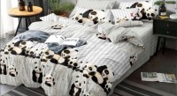 Комплект постельного белья КПБ Детский Поплин DL-36 Панды арт. 1750Н DL-36