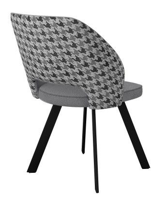 Стул DikLine 274 поворотный SB5/A3 серый, ножки черные