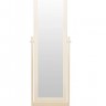 Зеркало напольное BeautyStyle 27 (135х42,5х35) в классическом стиле, слоновая кость