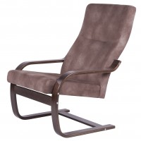 Кресло Кристалл (101х69х83) в скандинавском стиле, орех, орех Кресло Кристалл (101х69х83) в скандинавском стиле, орех, орех