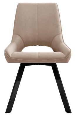 Стул DikLine 268 Z128 бежевый, ножки черные