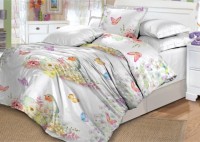 Комплект постельного белья КПБ Детский Поплин DL-5 Птичка арт. 4626 DL-5