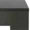 Стол журнальный BeautyStyle 26 стекло черное (46,5х110х60) в стиле техно, венге