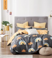 Комплект постельного белья КПБ Детский сатин 1.5 сп., 2 сп., евро, семейный арт. DS-73