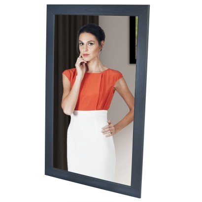 Зеркало навесное Берже 24-105 (105х65х1,6) темно-коричневый, в классическом стиле