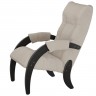 Кресло для отдыха Модель 61 Ткань (98х58х92) в скандинавском стиле, ультра санд, венге