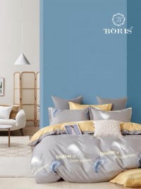 Комплект постельного белья на резинке Bodroom 1.5 сп., 2 сп., евро, семейный арт. R-001