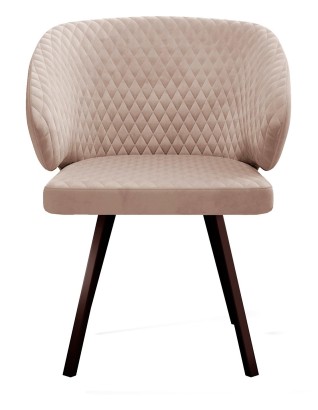 Стул DikLine 265 поворотный, Z128 бежевый, ножки черные