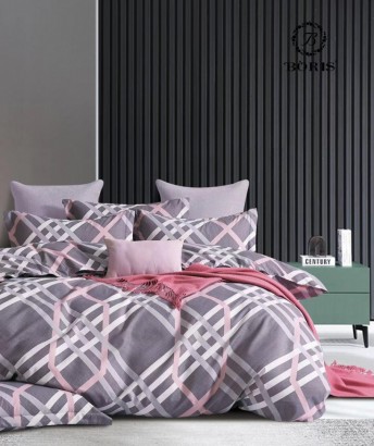 Комплект постельного белья на резинке Bodroom 1.5 сп., 2 сп., евро, семейный арт. R-002