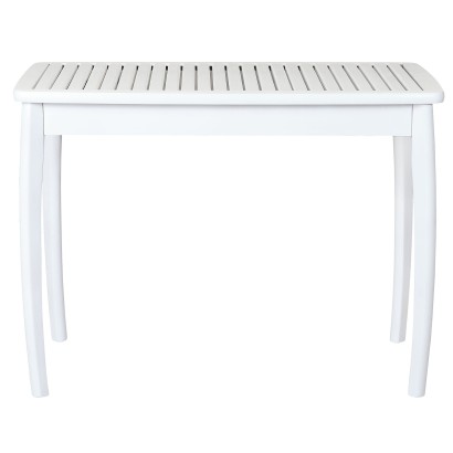 Стол обеденный Массив-решетка (78х105х62,56) в классическом стиле, снег