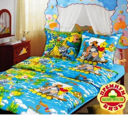 Комплект постельного белья КПБ детский 1,5 спальный ДБ-32 арт. ДБ-32