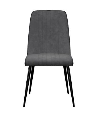 Стул DikLine 325 B28 ANTRACITE, ножки черные