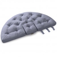 Футон G, ткань (15х210х100) в скандинавском стиле, blue