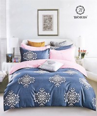 Комплект постельного белья на резинке Bodroom 1.5 сп., 2 сп., евро, семейный арт. R-005