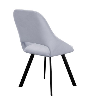 Стул DikLine 247 поворотный, Z46 перламутр, ножки черные