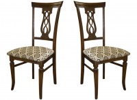 Стул Агнесс (100х47х45) в классическом стиле, орех, маркус венге Стул Агнесс (100х47х45) в классическом стиле, орех, маркус венге