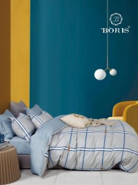 Комплект постельного белья на резинке Bodroom 1.5 сп., 2 сп., евро, семейный арт. R-008