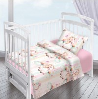 Комплект постельного белья КПБ Детский Единорожки арт. 9003-1, 82345-5
