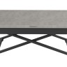 Стол универсальный трансформируемый ГЕНРИ (40х90,5х68) в стиле лофт, бетон чикаго, чёрный