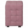 Банкетка BeautyStyle 6, модель 300 ткань (40х30х30) в скандинавском стиле, розово-фиолетовый