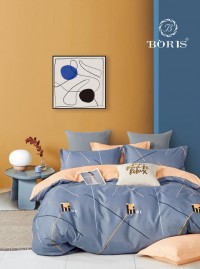 Комплект постельного белья на резинке Bodroom 1.5 сп., 2 сп., евро, семейный арт. R-010