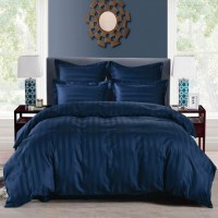 Комплект постельного белья КПБ страйп-сатин 1.5 сп., 2 сп., евро, семейный арт. OD-55