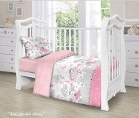 Комплект постельного белья КПБ Детский Звездная ночь арт. 901-1n-902-1n DL-36