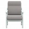 Кресло Вега 10 (95х63х90) в классическом стиле, серый