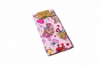 Набор вафельных полотенец, рисунок ПИРОЖНОЕ розовое 50x60 - 2шт в уп. розовый арт. 0095-1