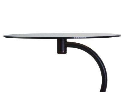 Стол журнальный Дуэт 13Н (47х60х60) в стиле техно, черный, венге, тонированное