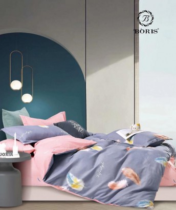 Комплект постельного белья на резинке Bodroom 1.5 сп., 2 сп., евро, семейный арт. R-013