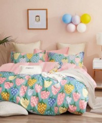 Комплект постельного белья КПБ Детский сатин 1.5 сп., 2 сп., евро, семейный арт. DS-93