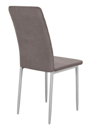 Стул DikLine ТЕКС каркас белый/ B5 LATTE